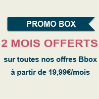 Promos Internet : 2 mois offerts sur toutes les offres Bbox à partir de 19.99€ chez Bouygues Telecom !