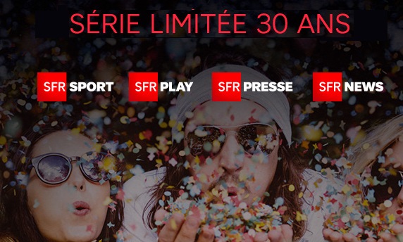 SFR : Ne ratez pas les deux séries Limitées 30 ans BOX et mobile 