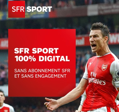 Dernières heures pour profiter de la promo sur les chaînes SFR Sport sans abonnement SFR 