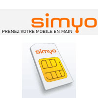 Carte Sim Simyo : 1€ seulement et 30 minutes incluses