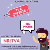 Bon plan NRJ Mobile : La TVA offerte sur votre Smartphone pour la souscription à un forfait Ultimate Speed !