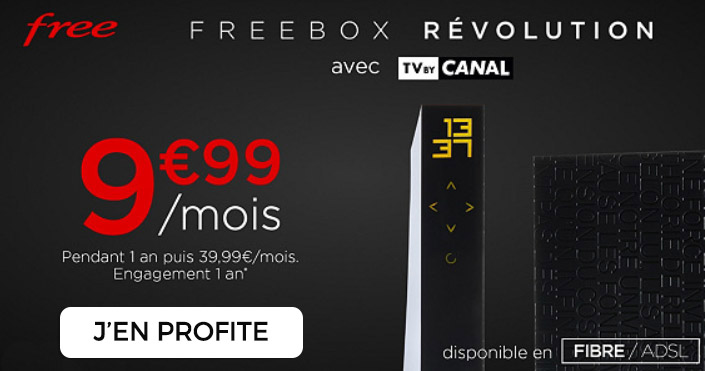 vente privée freebox tv by canal