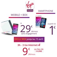 Virgin Mobile : Derniers jours pour profiter d’un forfait 4G 20Go à 15€ ou 3Go à 9.99€ ! 