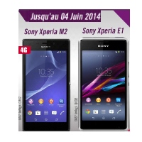 Le Sony Xperia M2 et E1 en promo avec un forfait sans engagement Virgin Mobile !