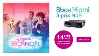 Bouygues Telecom : Tout savoir sur la Bbox Miami à prix Noël 