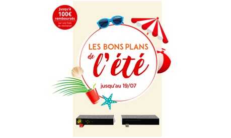 Freebox : Découvrez les bons plans de l'été