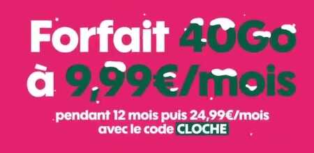 Forfait 40Go à 9.99 euros : La promo SOSH s'achève bientôt !