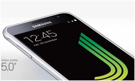 Bon plan : Le Samsung Galaxy J3 (2016) à prix réduit chez SOSH