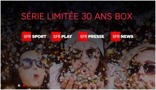 Dernière chance pour saisir la Série Limitée 30 ans Box de SFR