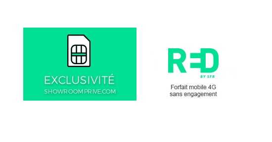 RED by SFR : Un forfait à prix canon disponible en vente privée