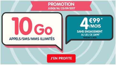 Bon plan : Derniers jours pour saisir le Forfait NRJ Mobile 10Go à moins de 5 euros
