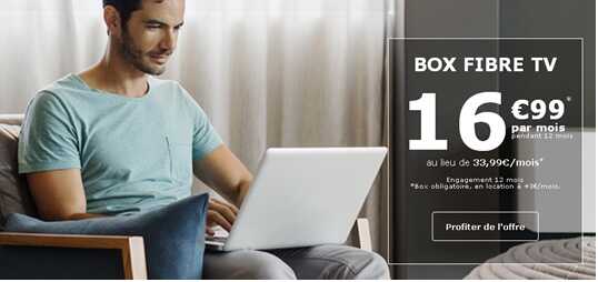 Derniers jours pour profiter de l'offre Fibre TV La Poste Mobile à 16.99 euros par mois