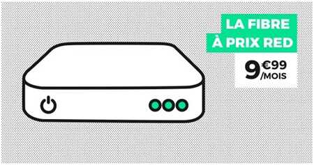 Faites vite ! L'offre Box Internet RED By SFR à 9.99 euros/mois se termine ce soir ... 