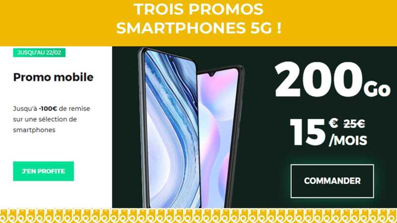 BON PLAN : 3 Smartphones compatibles 5G en promo à partir de 229€