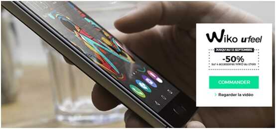 Avec RED by SFR bénéficiez de 50% de réduction sur 4 accessoires Wiko