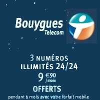 Profitez pendant encore 2 semaines de la gratuité des 3 numéros illimités chez Bouygues Telecom