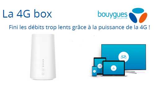 Internet à toute vitesse : Venez tester la 4G BOX de Bouygues Telecom 