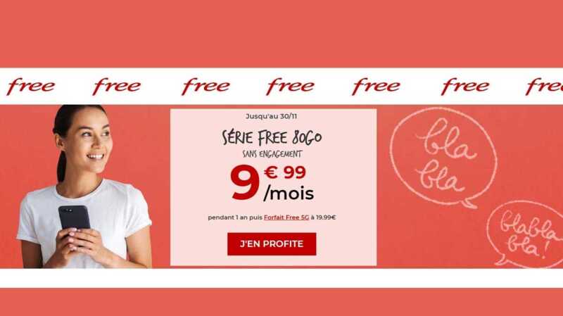 ALERTE BON PLAN ! Baisse de prix du forfait Free Mobile 80Go