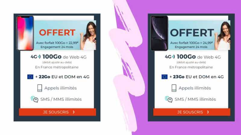 Quel modèle d'iPhone gratuit allez-vous choisir ? l'iPhone X ou l'iPhone XR ?
