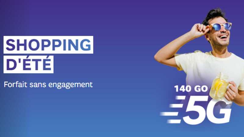 BON PLAN : Le forfait mobile 5G de SFR avec 140Go baisse de prix