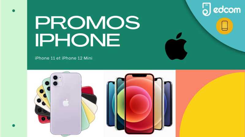 JAMAIS VU : iPhone 11 et iPhone 12 mini en promo dès 539€ !