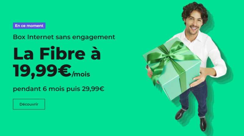 Bon plan : la box internet Fibre RED by SFR est à seulement 19,99 € par mois sans engagement… avec le premier mois offert !