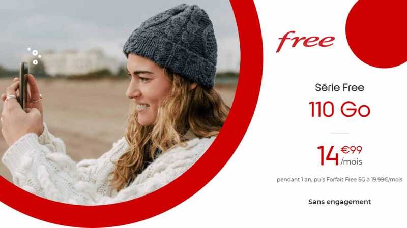 Bonne nouvelle : l'opérateur Free Mobile prolonge sa série limitée 110 Go à prix cassé !