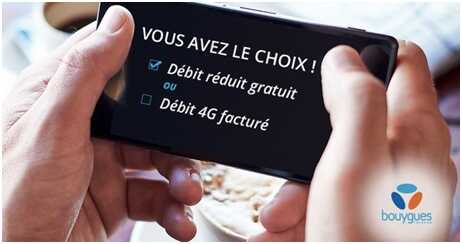 Internet mobile au-delà de votre forfait : Vous avez désormais le choix chez Bouygues Telecom !