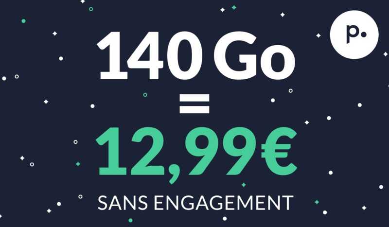 C'est Noël chez Prixtel : un forfait mobile 140 Go pour 12,99€/mois !