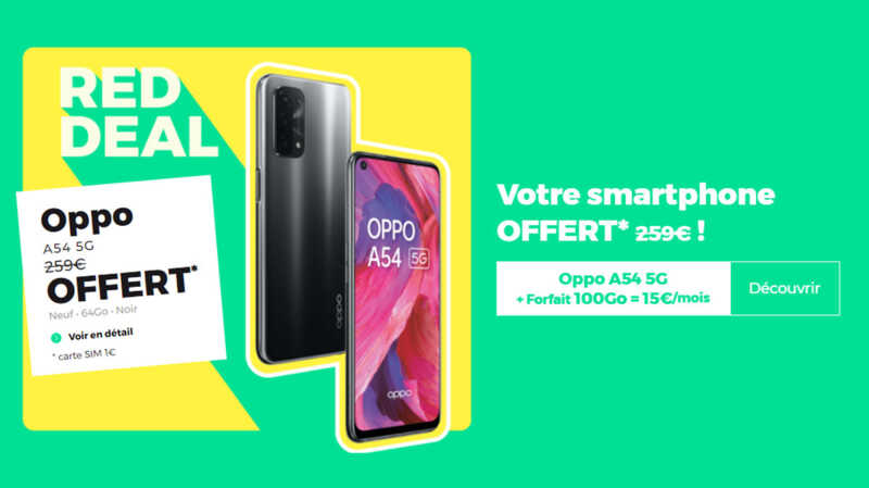 C'est la fin du RED DEAL avec un smartphone OFFERT : profitez-en encore aujourd'hui !