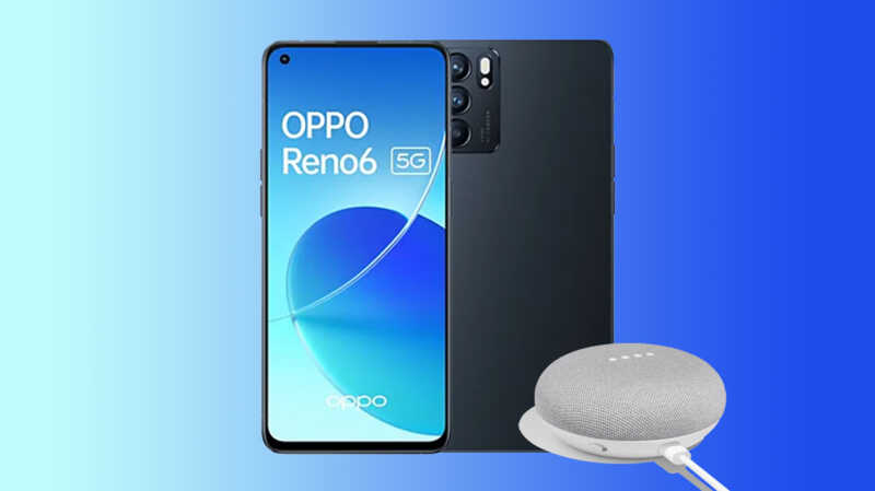 CADEAU DE DERNIÈRE MINUTE : Pack Smartphone Oppo Reno6 + Google Nest Mini !