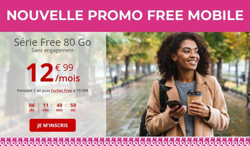 Découvrez le nouveau forfait mobile Free 80Go en promotion !