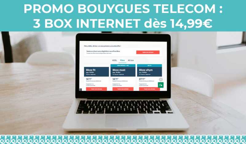 Découvrez les trois box internet de Bouygues Télécom dès 14,99€ !