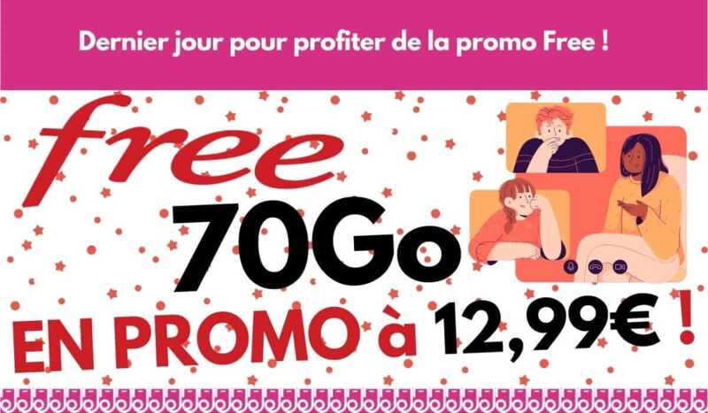 Vite ! Le forfait Free est en promo jusqu'à ce soir !
