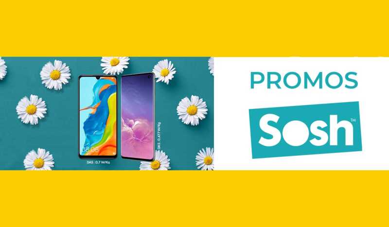Dernier jour : jusqu'à 150€ de réduction sur les promos smartphones SOSH !