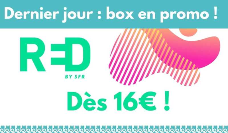 Dernier jour pour profiter de la RED BOX en promo !