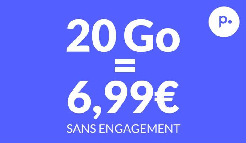Donnez un bol d’air à vos finances avec ce forfait mobile 20Go à 6,99 € par mois sans engagement !
