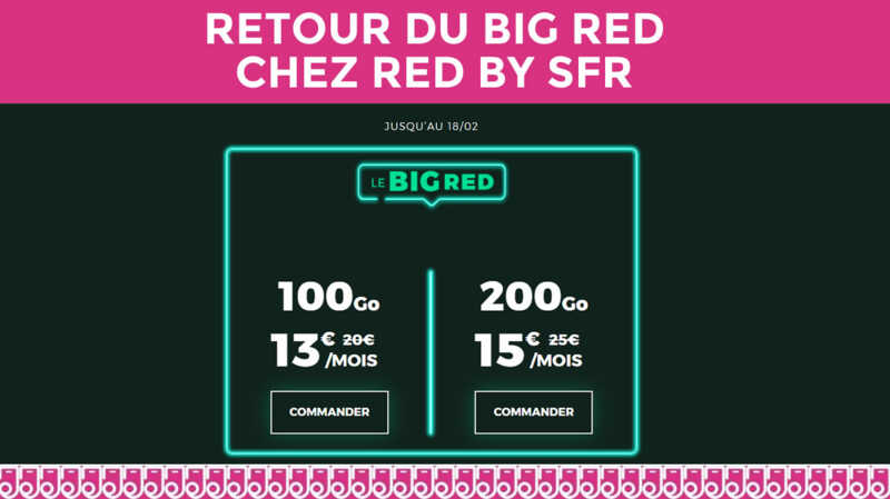 Enormes promotions dévoilées chez RED pour 3 jours seulement