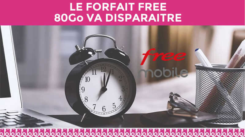 Fin imminente de la promo FREE Mobile 80Go !