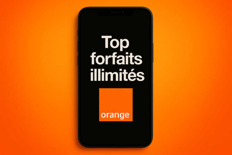 Voici deux forfaits illimités sur le réseau Orange.