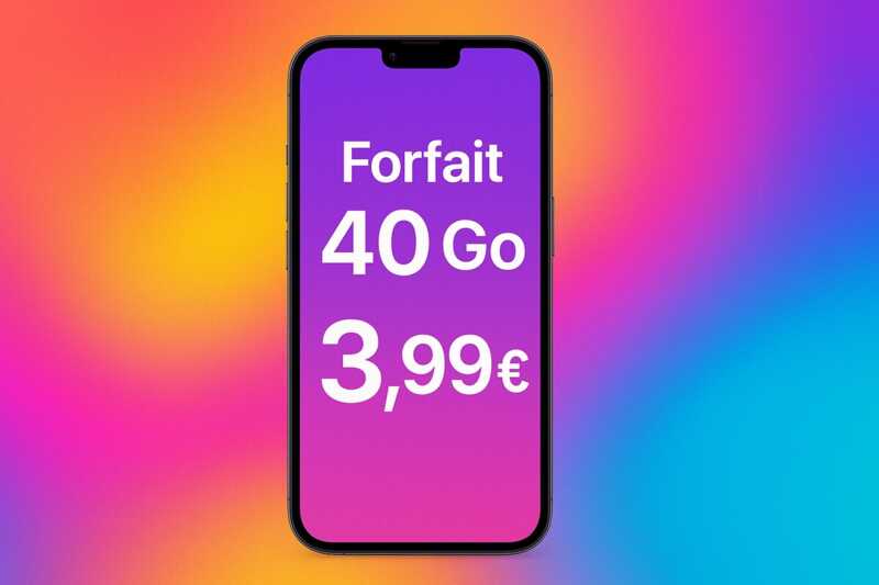 Ce forfait à moins de 4€ est l'offre pas chère du moment.