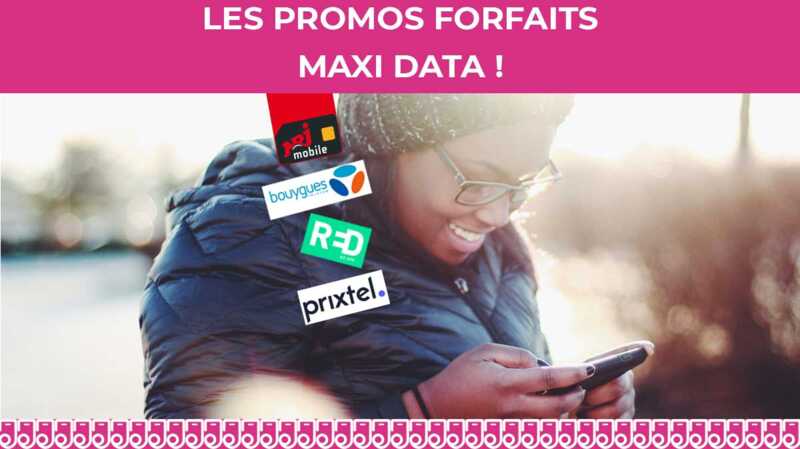 Forfait mobile : le top des promos 100Go ou 200Go dès 9.99€ par mois