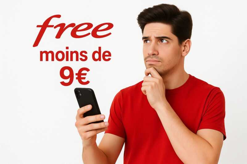 Un forfait Free 5G pas cher et avec beaucoup de gigas