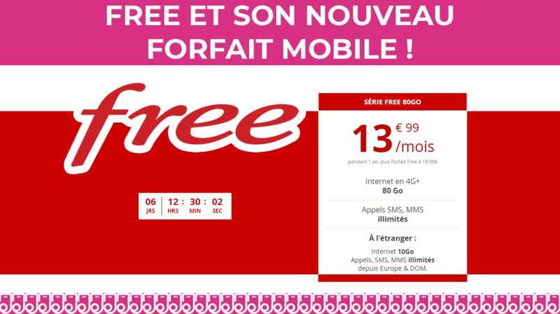 Free change sa promo forfait mobile jusqu'au 3 novembre 2020 !