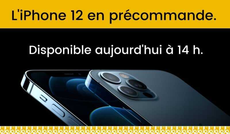 Où trouver l'iPhone 12 en précommande ? Par ici !