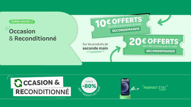 L'iPhone 12 mini reconditionné comme neuf à seulement 419€ chez Rakuten !