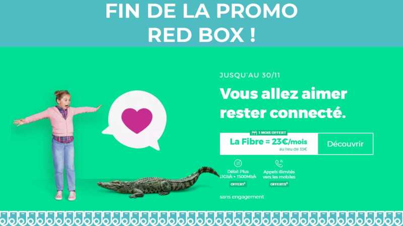 La Red Box avec un mois gratuit ne sera plus en promotion après minuit !
