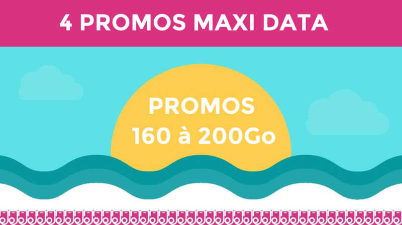 Les 4 forfaits mobiles avec un MAXIMUM de DATA !