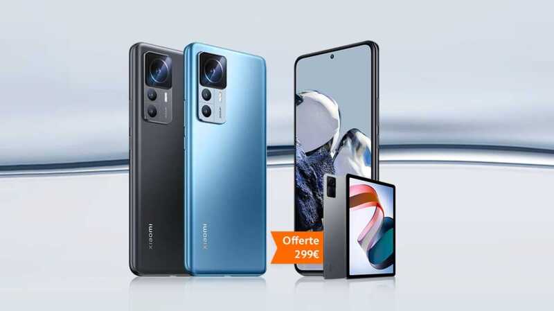 Les Xiaomi 12T et 12T Pro seront disponibles dès le 13 octobre