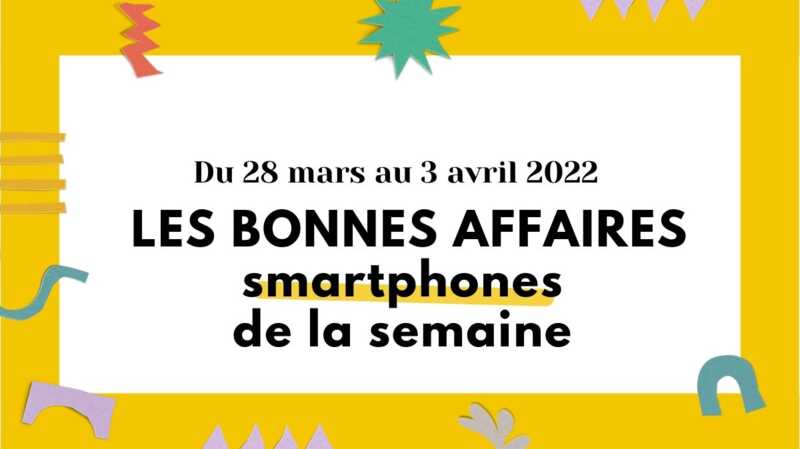 smartphone bon plan semaine